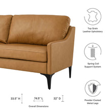 Load image into Gallery viewer, Corland Leather Sofa by Modway