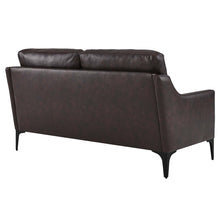 Load image into Gallery viewer, Corland Leather Loveseat by Modway