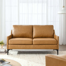 Load image into Gallery viewer, Corland Leather Loveseat by Modway