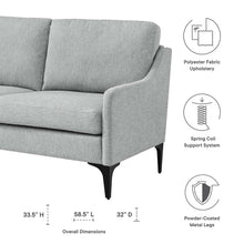 Load image into Gallery viewer, Corland Upholstered Fabric Loveseat by Modway
