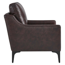 Load image into Gallery viewer, Corland Leather Armchair by Modway