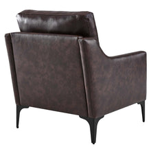 Load image into Gallery viewer, Corland Leather Armchair by Modway