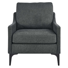 Load image into Gallery viewer, Corland Upholstered Fabric Armchair by Modway