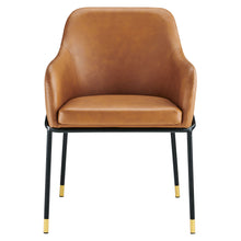 Load image into Gallery viewer, Jovi Vegan Leather Dining Chair Set of 2 by Modway