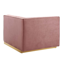 Load image into Gallery viewer, Sanguine Channel Tufted Performance Velvet Modular Sectional Sofa Left-Arm Chair by Modway