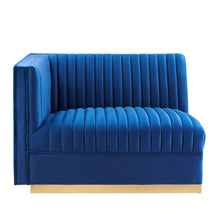 Load image into Gallery viewer, Sanguine Channel Tufted Performance Velvet Modular Sectional Sofa Left-Arm Chair by Modway