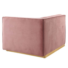 Load image into Gallery viewer, Sanguine Channel Tufted Performance Velvet Modular Sectional Sofa Right-Arm Chair by Modway