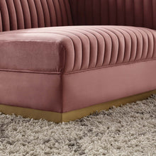 Load image into Gallery viewer, Sanguine Channel Tufted Performance Velvet Modular Sectional Sofa Right-Arm Chair by Modway