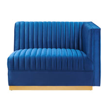 Load image into Gallery viewer, Sanguine Channel Tufted Performance Velvet Modular Sectional Sofa Right-Arm Chair by Modway