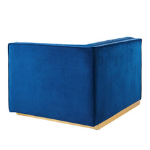 Load image into Gallery viewer, Sanguine Channel Tufted Performance Velvet Modular Sectional Sofa Right-Arm Chair by Modway