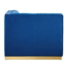 Load image into Gallery viewer, Sanguine Channel Tufted Performance Velvet Modular Sectional Sofa Left Corner Chair by Modway
