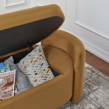 Load image into Gallery viewer, Nebula Upholstered Performance Velvet Bench by Modway