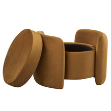 Load image into Gallery viewer, Nebula Upholstered Performance Velvet Ottoman by Modway
