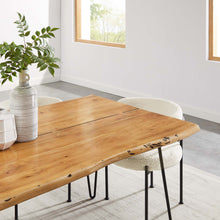 Load image into Gallery viewer, Ardor 74" Live Edge Acacia Wood Acacia Wood Dining Table by Modway
