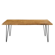 Load image into Gallery viewer, Ardor 74" Live Edge Acacia Wood Acacia Wood Dining Table by Modway