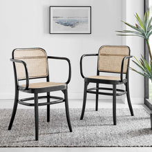 Load image into Gallery viewer, Winona Wood Dining Chair Set of 2 by Modway