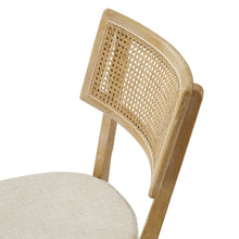 Load image into Gallery viewer, Caledonia Fabric Upholstered Wood Dining Chair Set of 2 by Modway