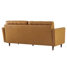 Load image into Gallery viewer, Exalt Tufted Leather Sofa by Modway