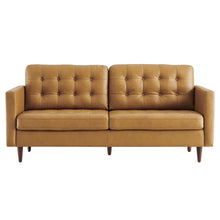 Load image into Gallery viewer, Exalt Tufted Leather Sofa by Modway