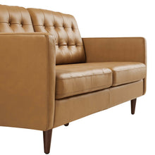 Load image into Gallery viewer, Exalt Tufted Leather Sofa by Modway