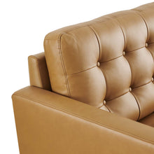 Load image into Gallery viewer, Exalt Tufted Leather Loveseat by Modway