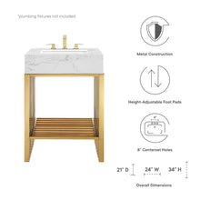 Load image into Gallery viewer, Gridiron 24" Bathroom Vanity by Modway