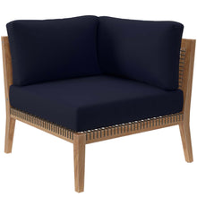 Load image into Gallery viewer, Clearwater Outdoor Patio Teak Wood Loveseat by Modway