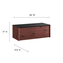 Load image into Gallery viewer, Kinetic Wall-Mount Office Storage Cabinet by Modway