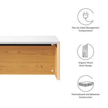 Load image into Gallery viewer, Kinetic 38" Wall-Mount Office Desk by Modway