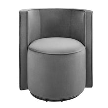 Load image into Gallery viewer, Della Performance Velvet Fabric Swivel Chair by Modway