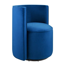 Load image into Gallery viewer, Della Performance Velvet Fabric Swivel Chair by Modway