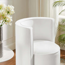 Load image into Gallery viewer, Della Performance Velvet Fabric Swivel Chair by Modway