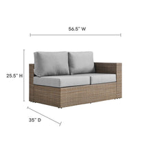 Load image into Gallery viewer, Convene Outdoor Patio Right-Arm Loveseat by Modway