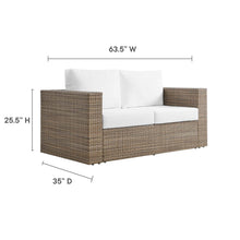 Load image into Gallery viewer, Convene Outdoor Patio Loveseat by Modway