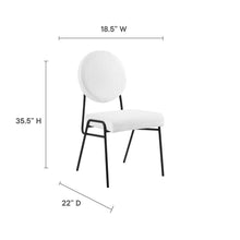 Load image into Gallery viewer, Craft Upholstered Fabric Dining Side Chairs by Modway