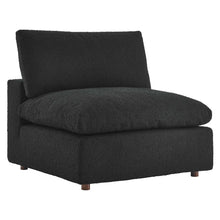 Load image into Gallery viewer, Commix Down Filled Overstuffed Boucle Fabric Armless Chair by Modway