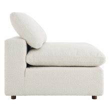 Load image into Gallery viewer, Commix Down Filled Overstuffed Boucle Fabric Armless Chair by Modway