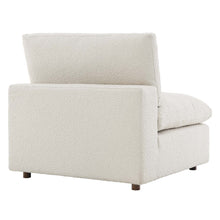 Load image into Gallery viewer, Commix Down Filled Overstuffed Boucle Fabric Armless Chair by Modway
