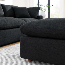 Load image into Gallery viewer, Commix Down Filled Overstuffed Boucle Fabric Ottoman by Modway