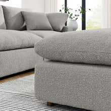 Load image into Gallery viewer, Commix Down Filled Overstuffed Boucle Fabric Ottoman by Modway