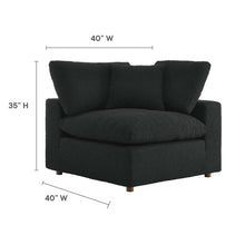 Load image into Gallery viewer, Commix Down Filled Overstuffed Boucle Fabric Corner Chair by Modway