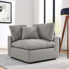 Load image into Gallery viewer, Commix Down Filled Overstuffed Boucle Fabric Corner Chair by Modway