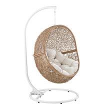 Load image into Gallery viewer, Encase Outdoor Patio Rattan Swing Chair by Modway