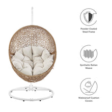 Load image into Gallery viewer, Encase Outdoor Patio Rattan Swing Chair by Modway