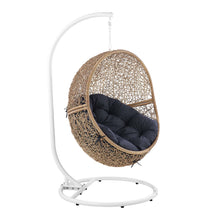 Load image into Gallery viewer, Encase Outdoor Patio Rattan Swing Chair by Modway