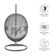 Load image into Gallery viewer, Encase Outdoor Patio Rattan Swing Chair by Modway