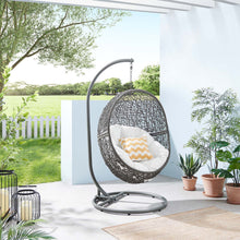 Load image into Gallery viewer, Encase Outdoor Patio Rattan Swing Chair by Modway