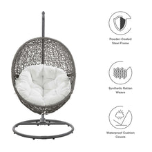 Load image into Gallery viewer, Encase Outdoor Patio Rattan Swing Chair by Modway