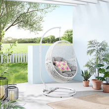 Load image into Gallery viewer, Encase Outdoor Patio Rattan Swing Chair by Modway