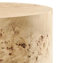 Load image into Gallery viewer, Cosmos 16" Round Burl Wood Side Table by Modway